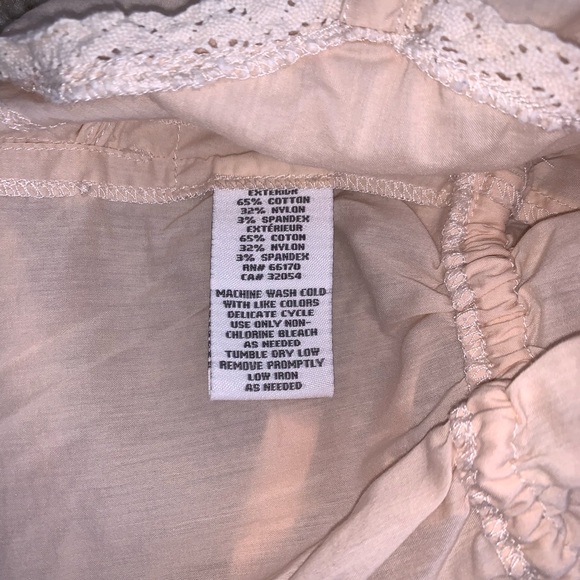 SOLD Kimchi Blue | Nude Lace Trim Romper - Picture 7 of 7